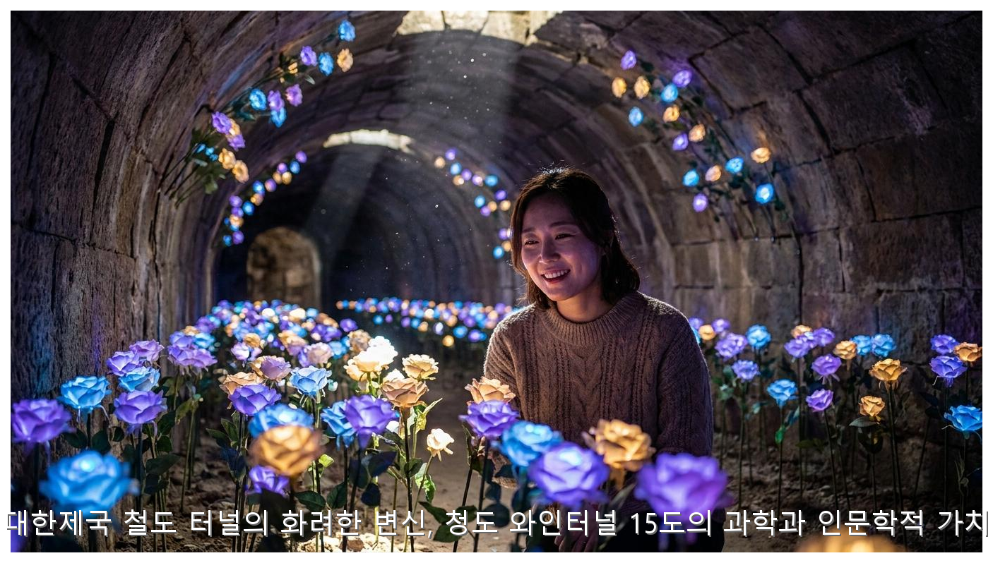 대한제국 철도 터널의 화려한 변신, 청도 와인터널 15도의 과학과 인문학적 가치 핵심 안내 및 분석 인포그래픽 (7)