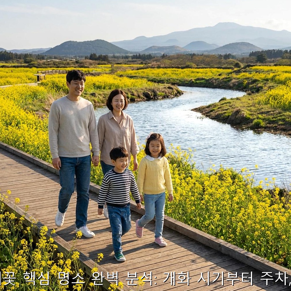 엉덩물계곡, 제주 유채꽃의 상징! (주차, 입장료, 동선 꿀팁)