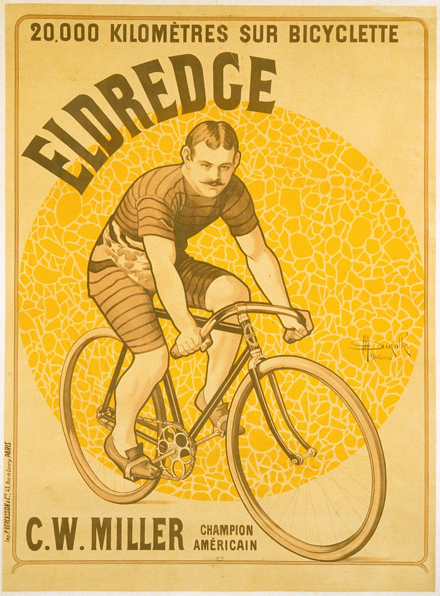 20 000 kilomètres sur bicyclette Eldredge CW Miller champion américain 1910