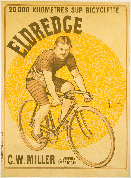 20 000 kilomètres sur bicyclette Eldredge CW Miller champion américain 1910
