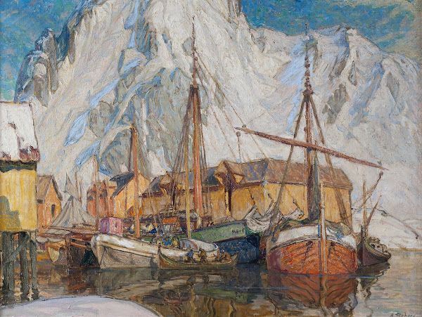 The Harbour at Svolvaer Lofoten