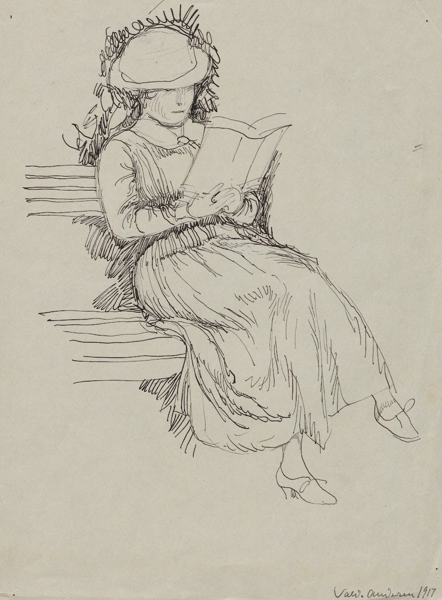 Marie Emilie Andersen 1917