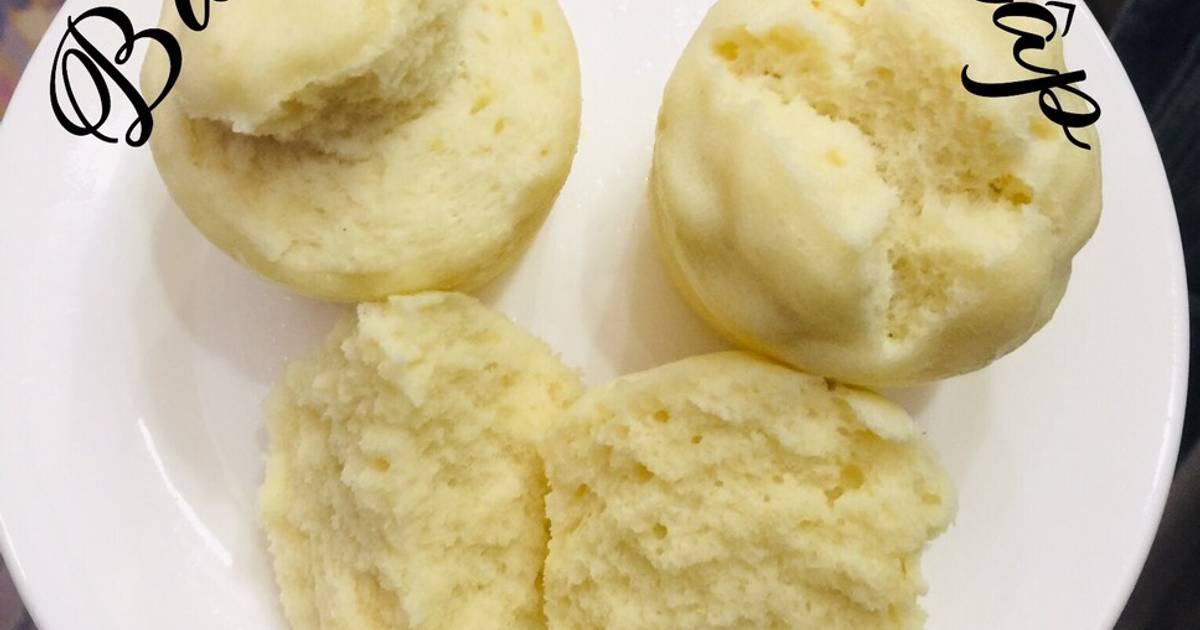 Bánh bông lan hấp không bơ