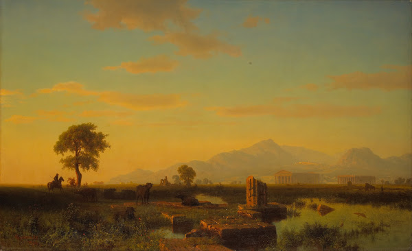 Ruins of Paestum 1858