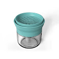 Glass Jar Press Liquid Dispenser
