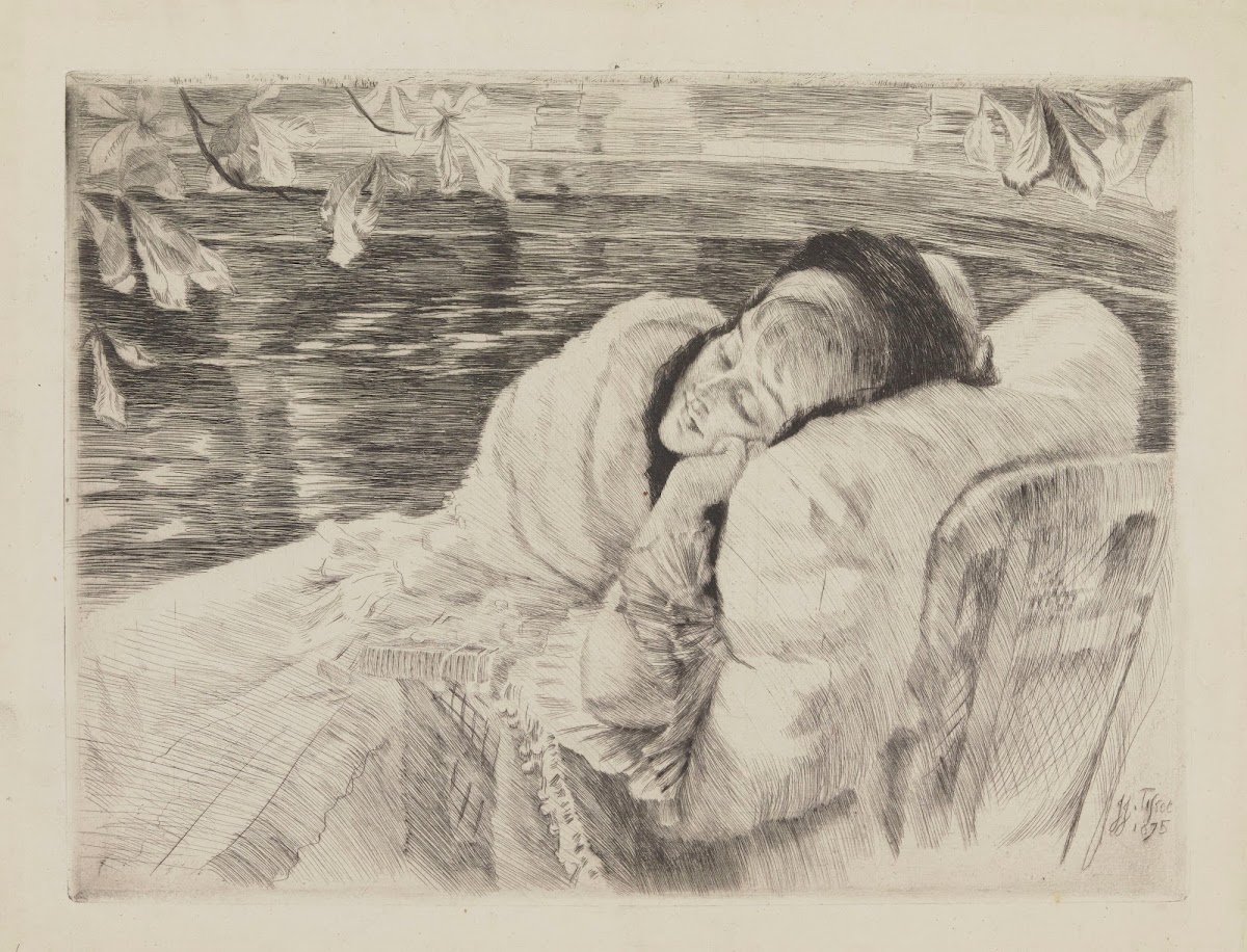 Une convalescente 1875
