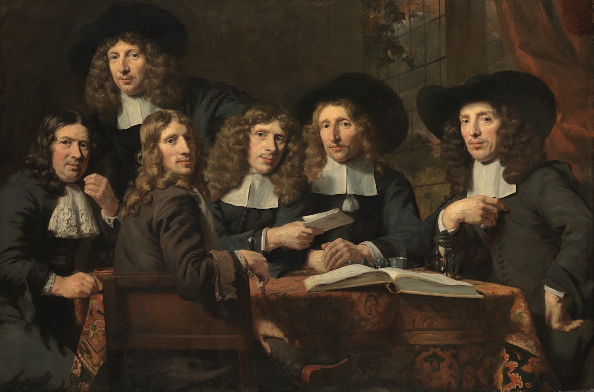 The officers of the Amsterdam Surgeons Guild 1679  1680