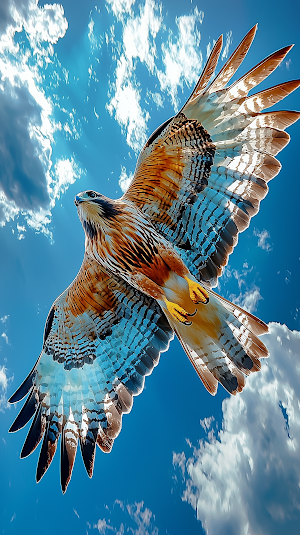 Falcon Flying Picture