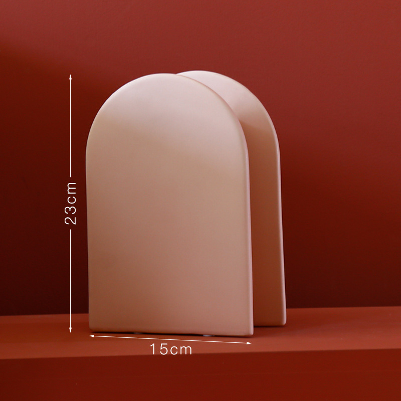 Ceramic Flower Vase, Scandinavian Design