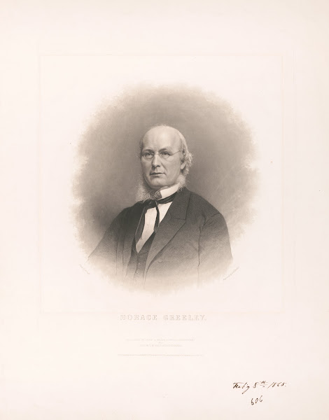 Horace Greeley 1865