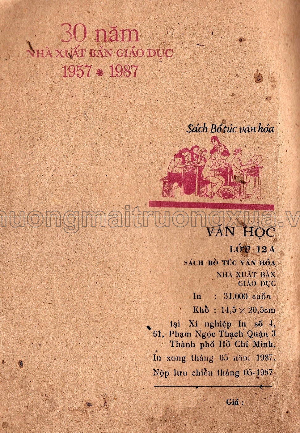Văn học lớp 12A (1987) - Trang 174