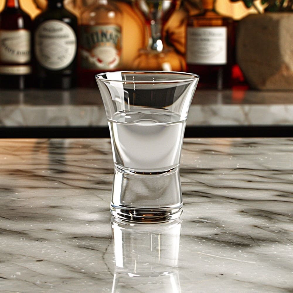 Set de vasos tequileros de vidrio Link Life™ de 15 mL, 6 piezas