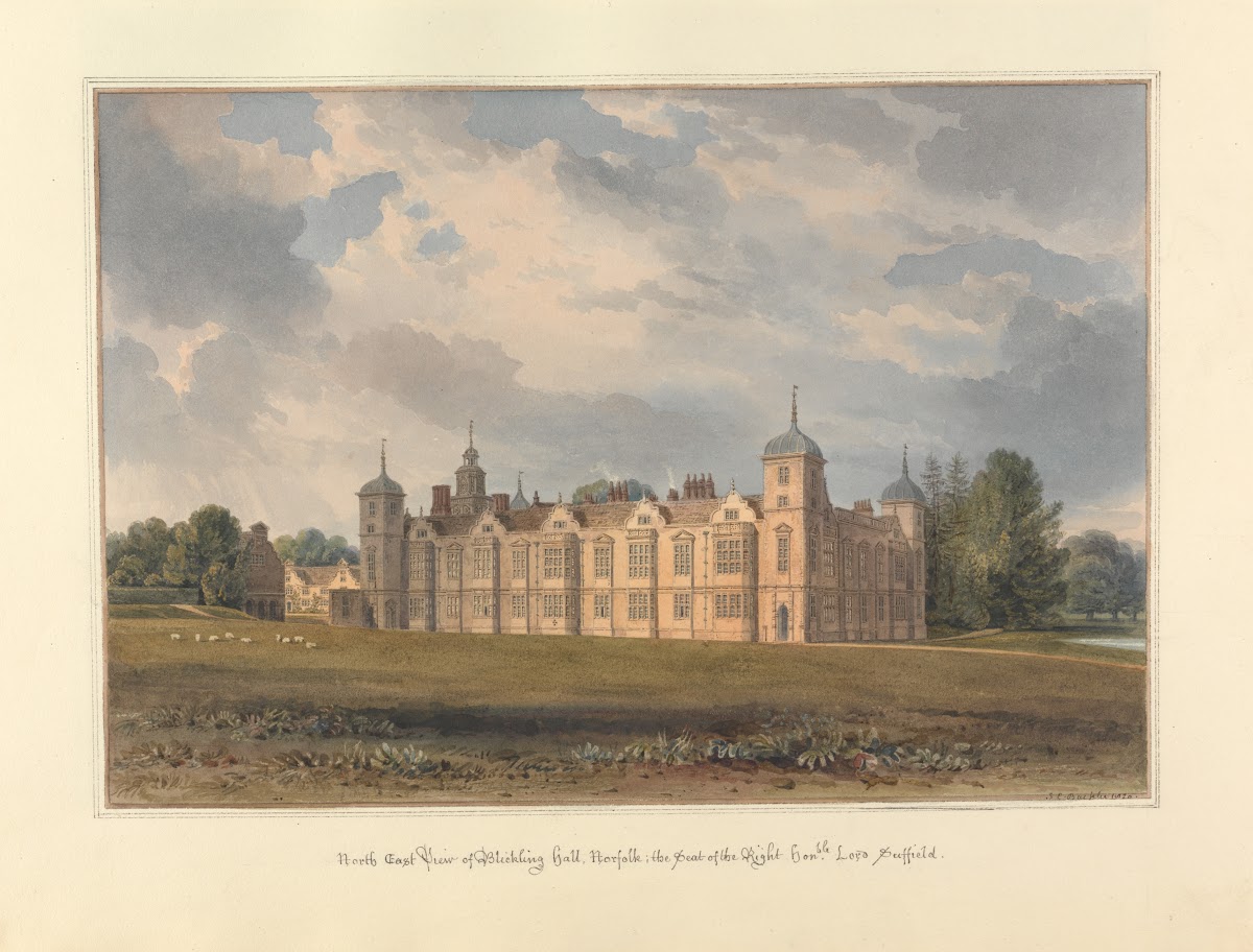 North East View of Blickling Hall Norfolk the Seat of the Right Honble Lord Suff
