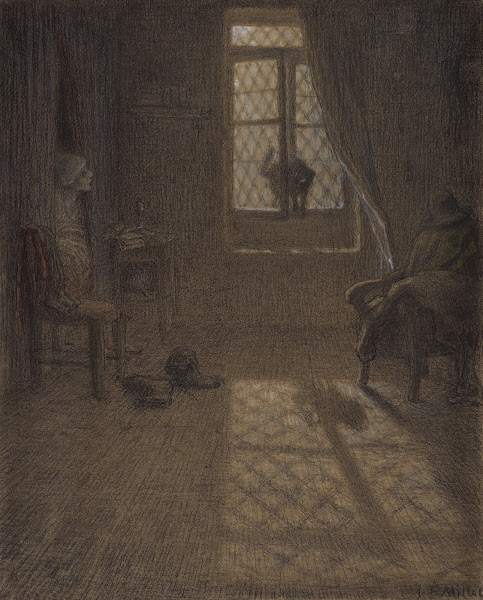 Le chat or The Cat at the Window 18571858
