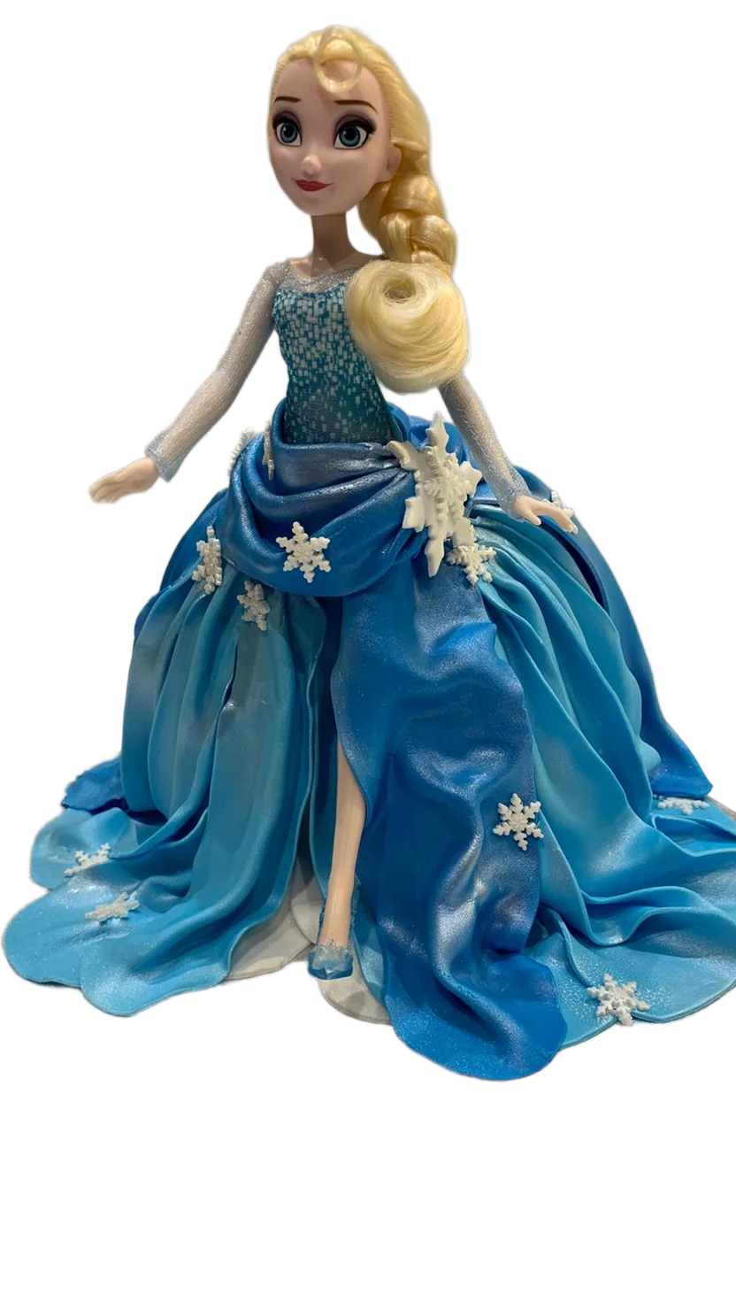 Frozen Elsa Doll Cake CB-NC336
