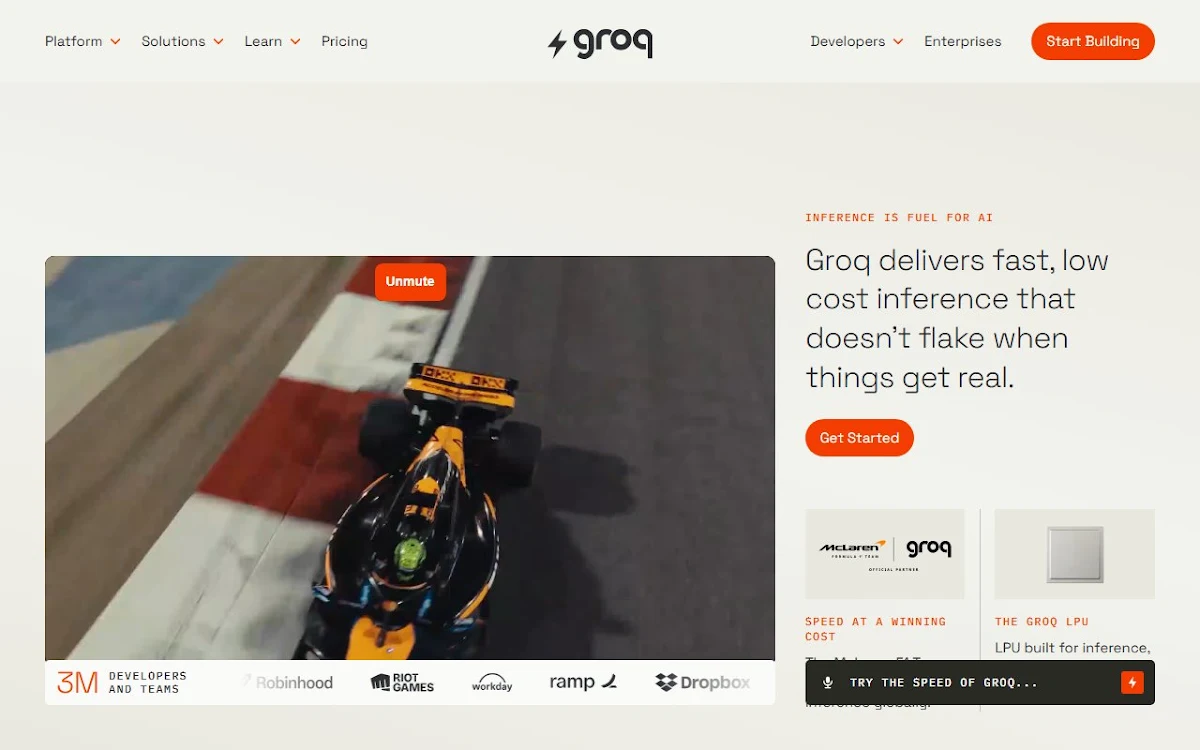 Captura de Groq