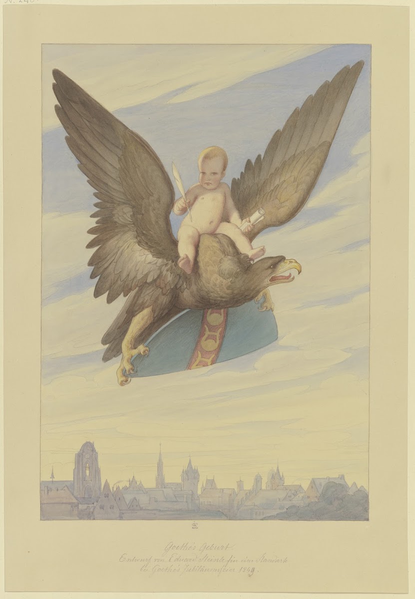 Goethes Birth 1849