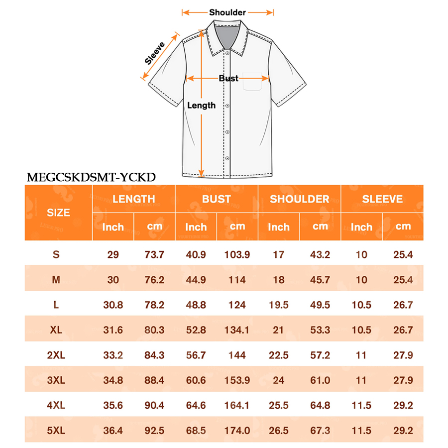 AOP MEG Regular Collar Shirt Right Side Pocket