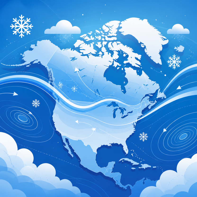 El Nino Winter Snowfall Forecast Map: Cara Bacanya