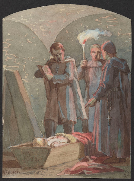 In the Church Vaults 1861
