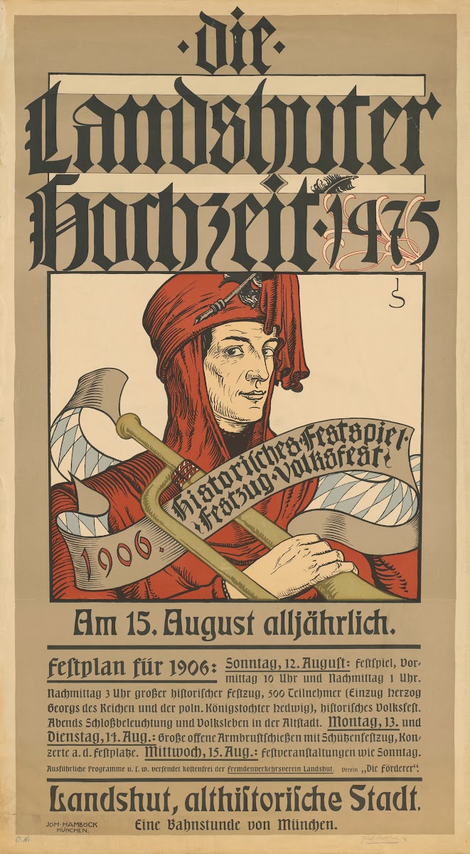 Landshuter Hochzeit Historisches Festspiel 1906 1906