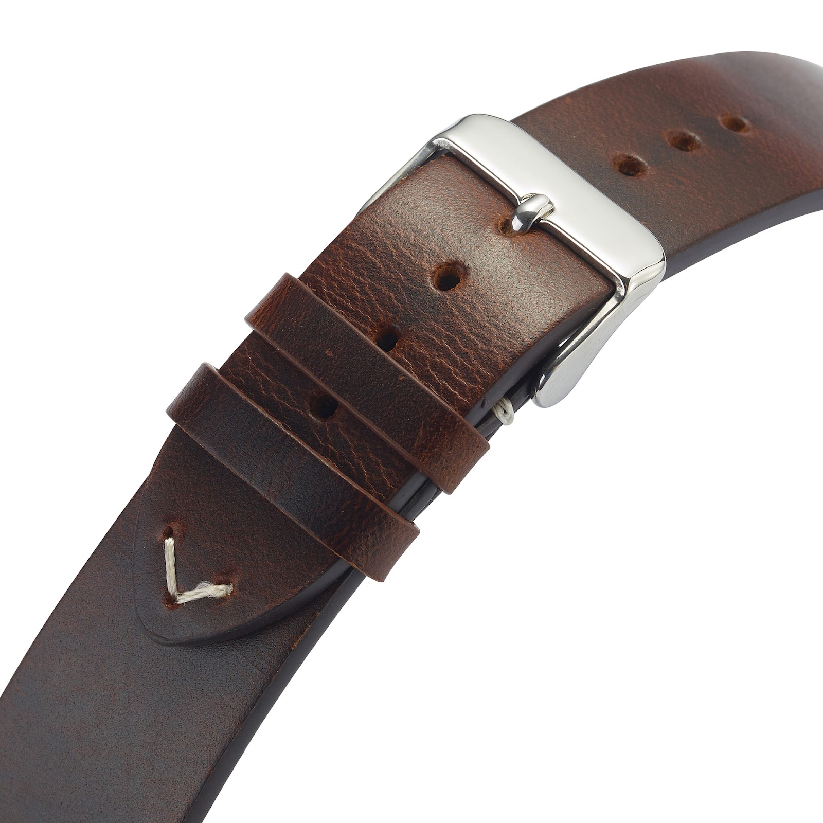 Vintage Uhrenarmband aus Rindsleder