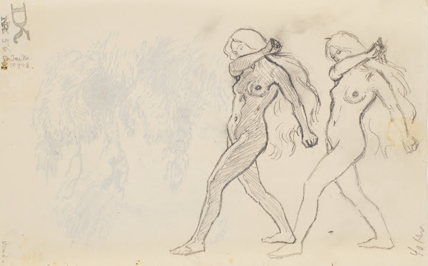 To kvindefigurer 1911