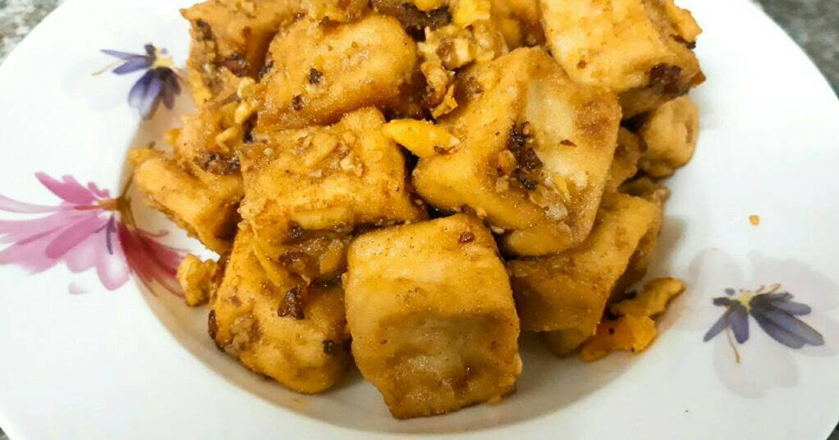 Đậu xào trứng muối