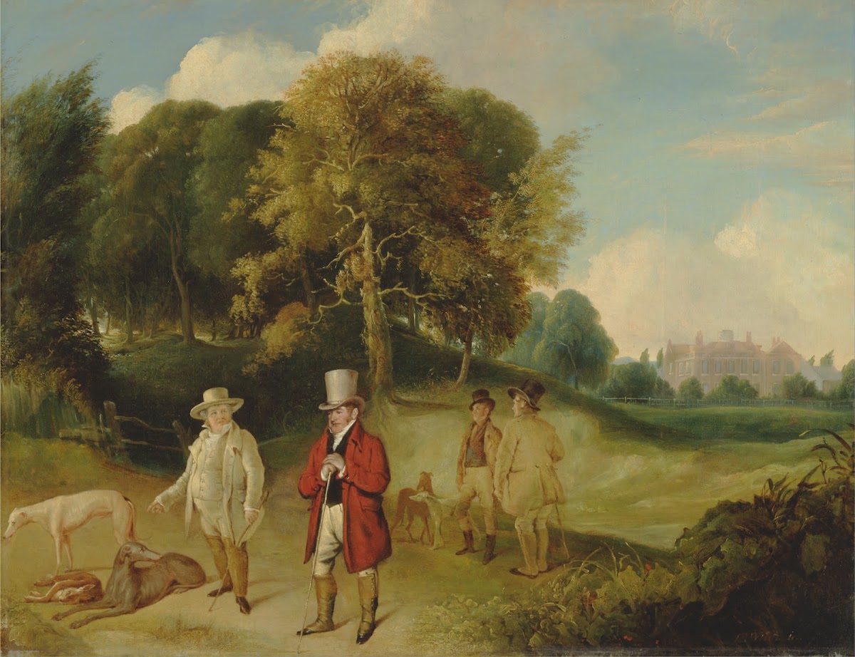 JMW Turner and Walter Fawkes at Farnley Hall