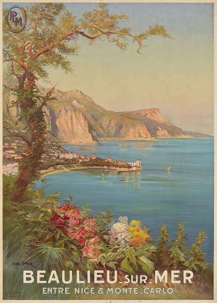 P L M Beaulieu sur mer 1920