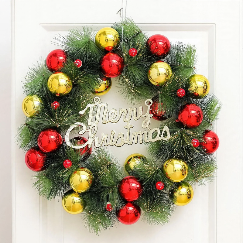 Christmas wreath with lighting option