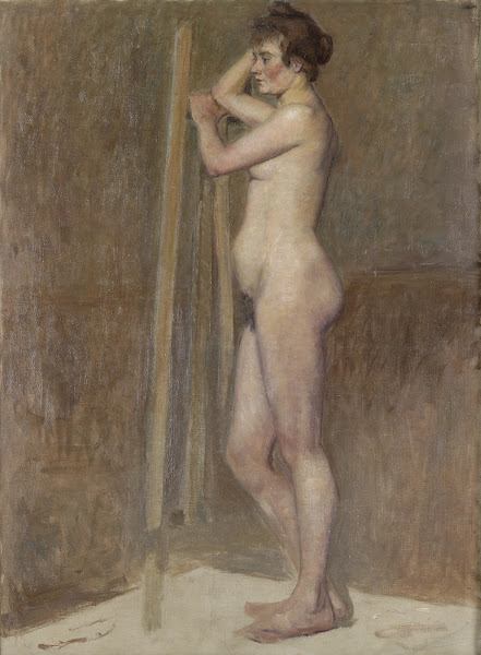 Nu dans latelier c1890