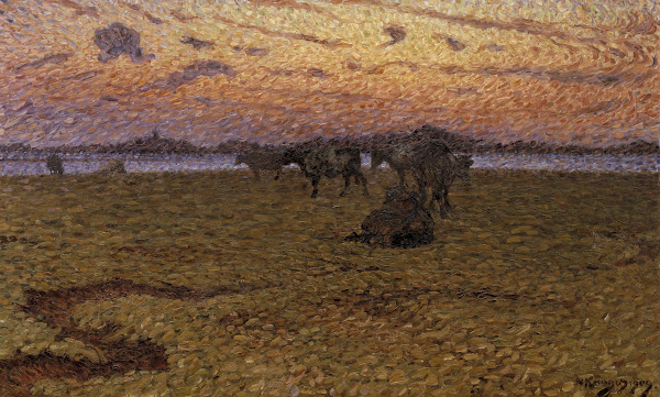 Cows on the Beach 1909