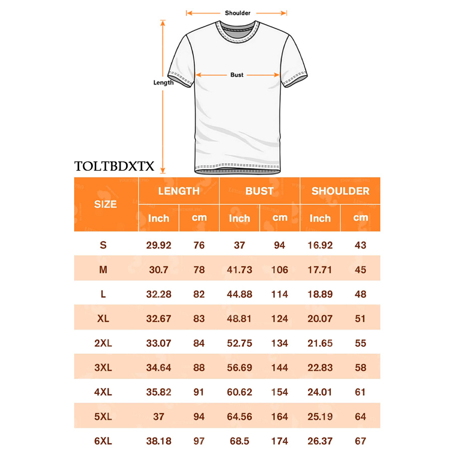 AOP TOL Standard Cut Raglan Sleeve Round Neck Short Sleeve US Size
