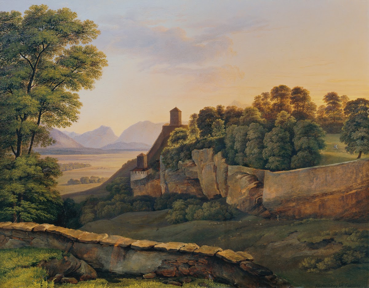 Der Mönchsberg bei Salzburg 1819