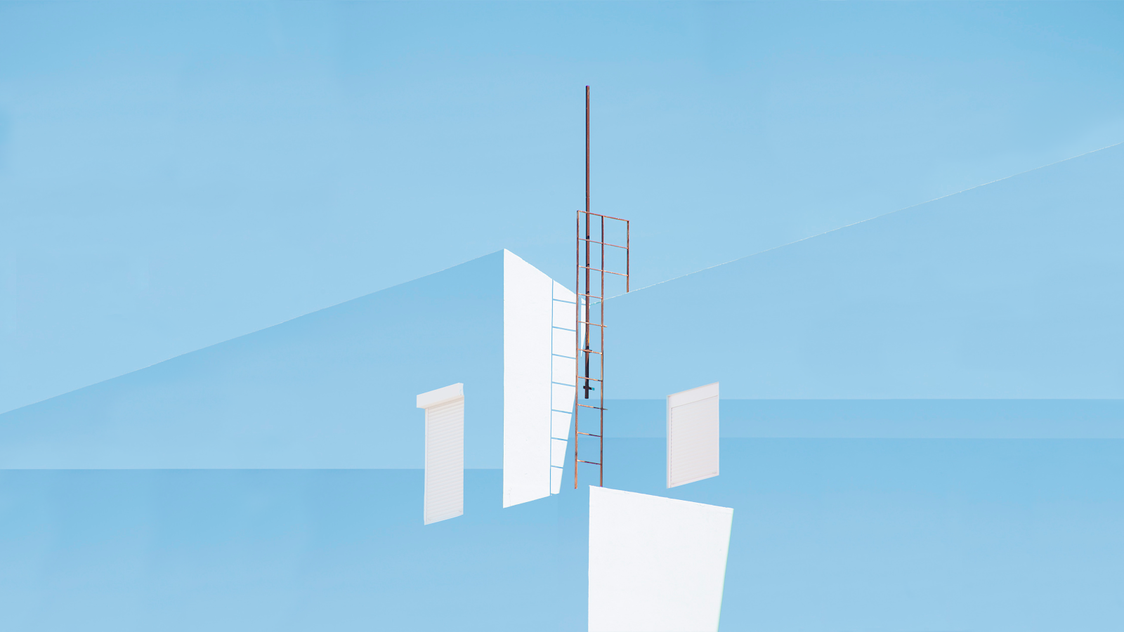 Matthieu Venot, Light Blue, Sky, Photography, Blue 4K Desktop Wallpaper