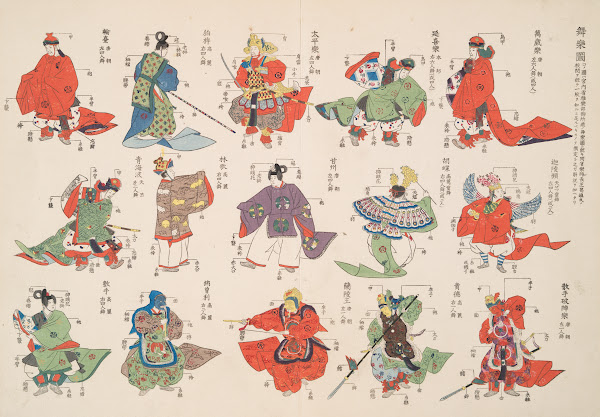 An illustration of court dance and music 1908