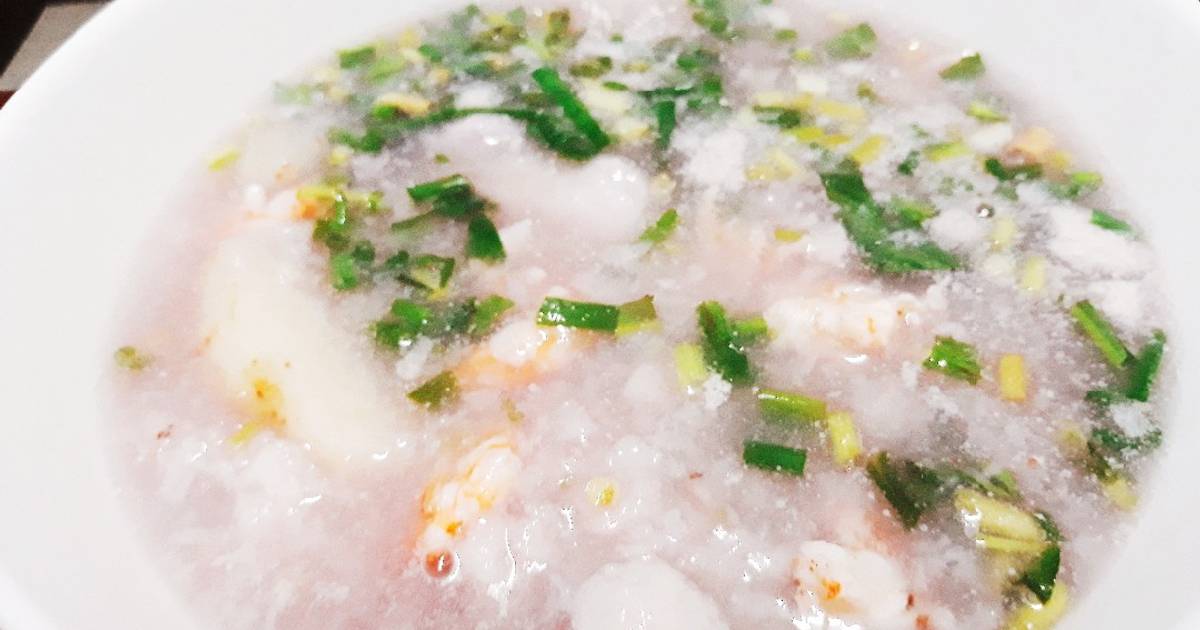 Canh khoai mỡ tôm tươi