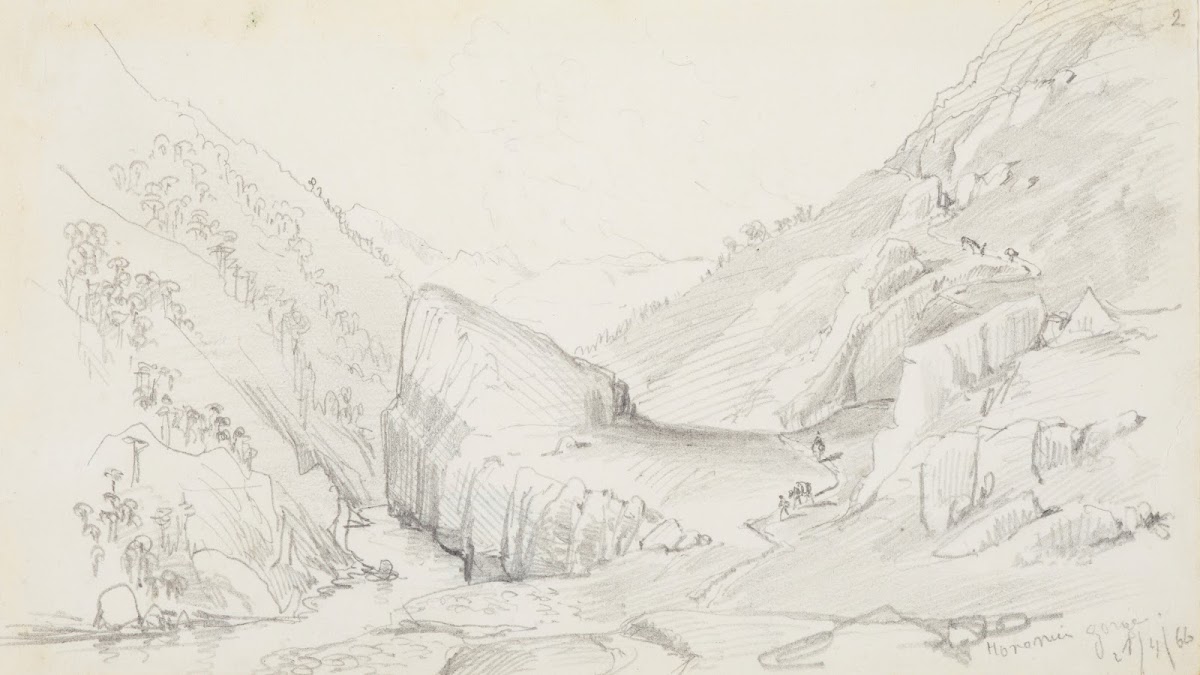 Hurunui Gorge 1866
