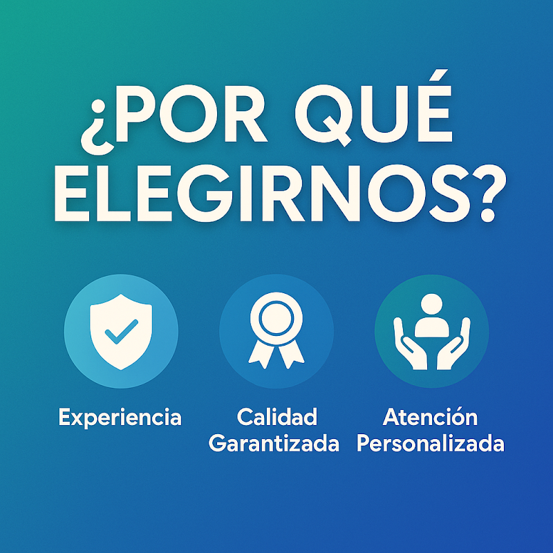 Por Qué Elegirnos