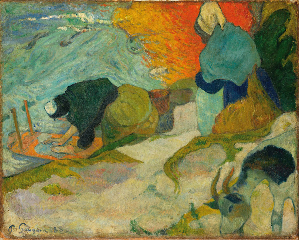 Washerwomen in Arles 1888