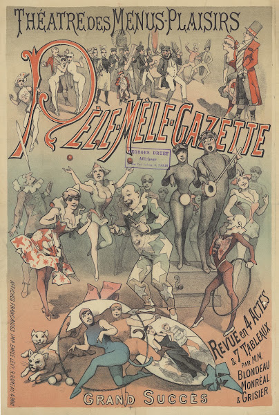 Théâtre des Menus Plaisirs Pêle Mêle Gazette grand succès 1886