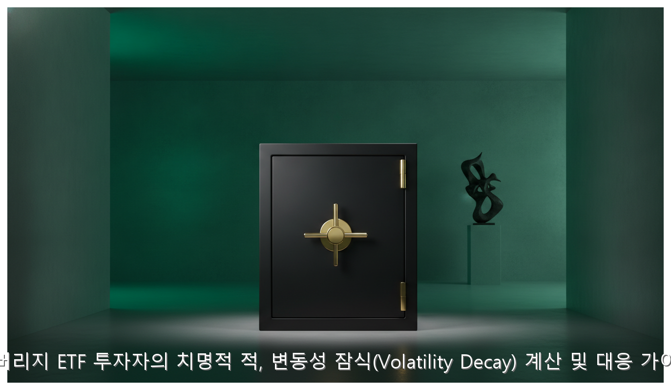 레버리지 ETF 투자자의 치명적 적, 변동성 잠식(Volatility Decay) 계산 및 대응 가이드 핵심 안내 및 분석 인포그래픽 (6)