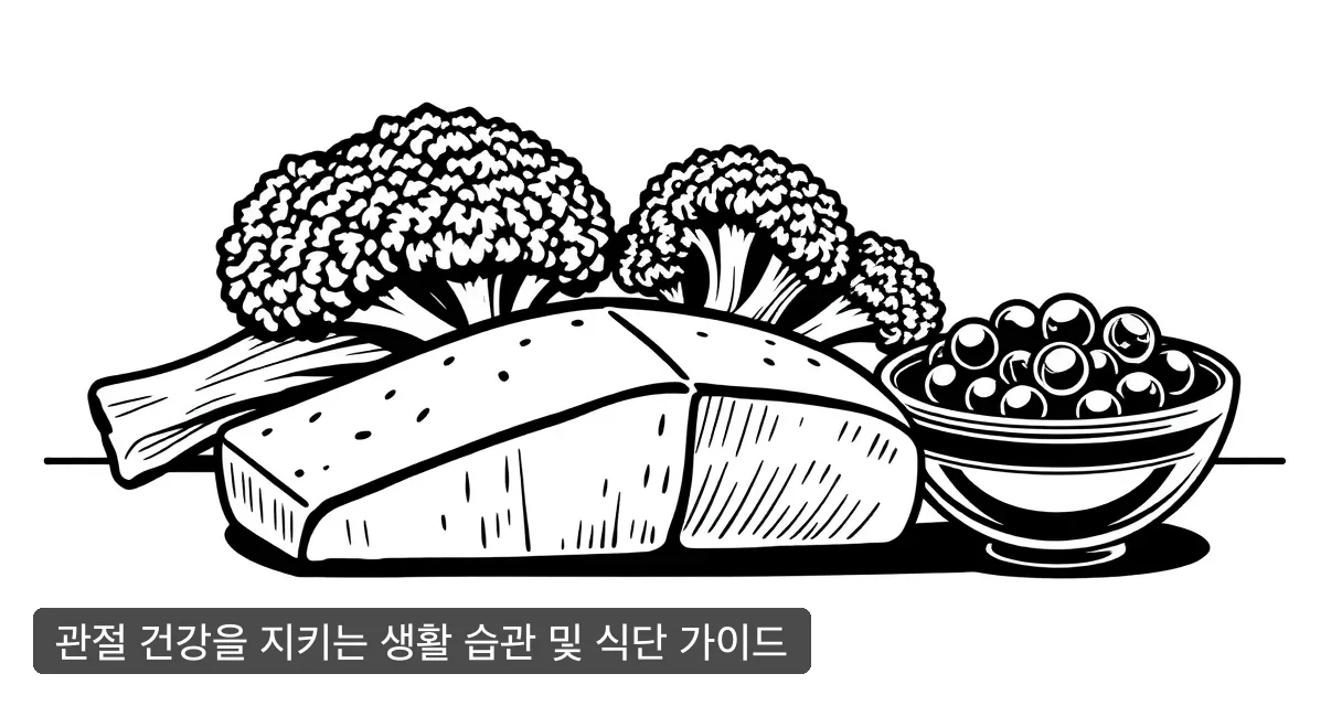 관절 건강을 지키는 생활 습관 및 식단 가이드