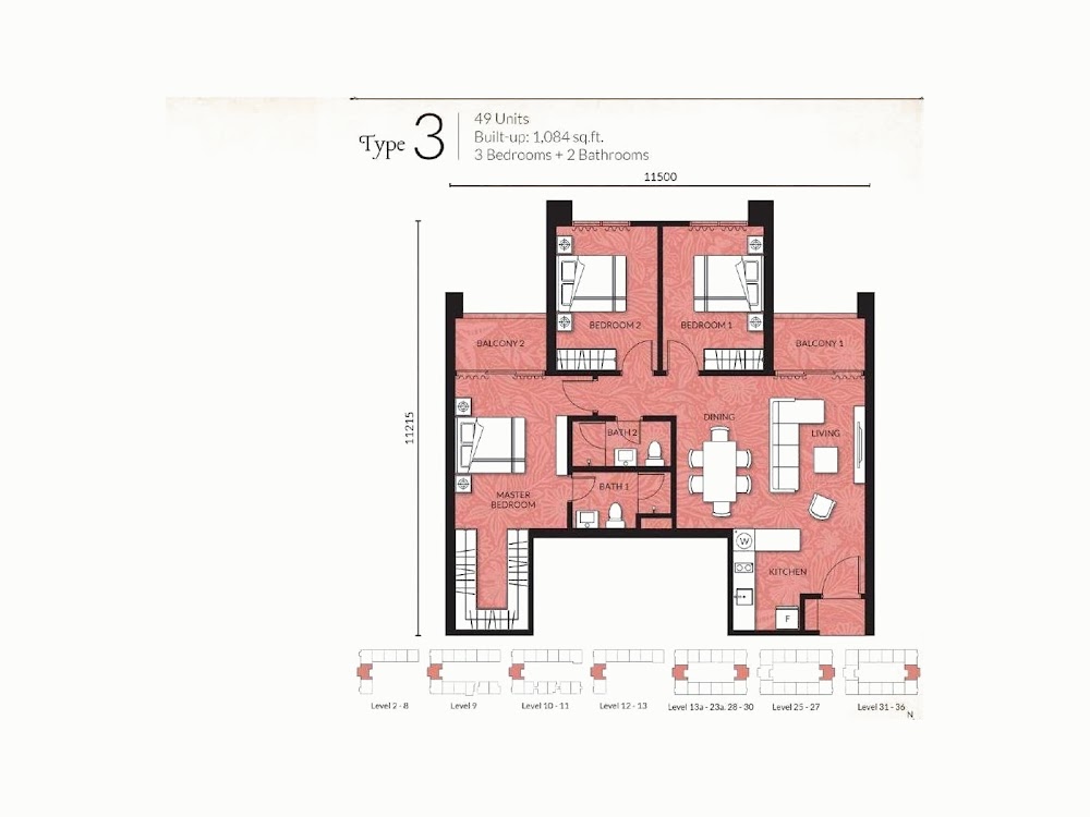 Est8 @ Seputeh floor plan