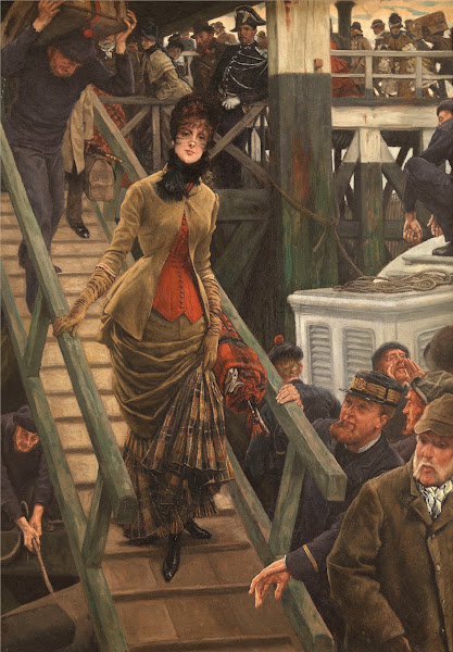 Embarkation at Calais 1883 1885