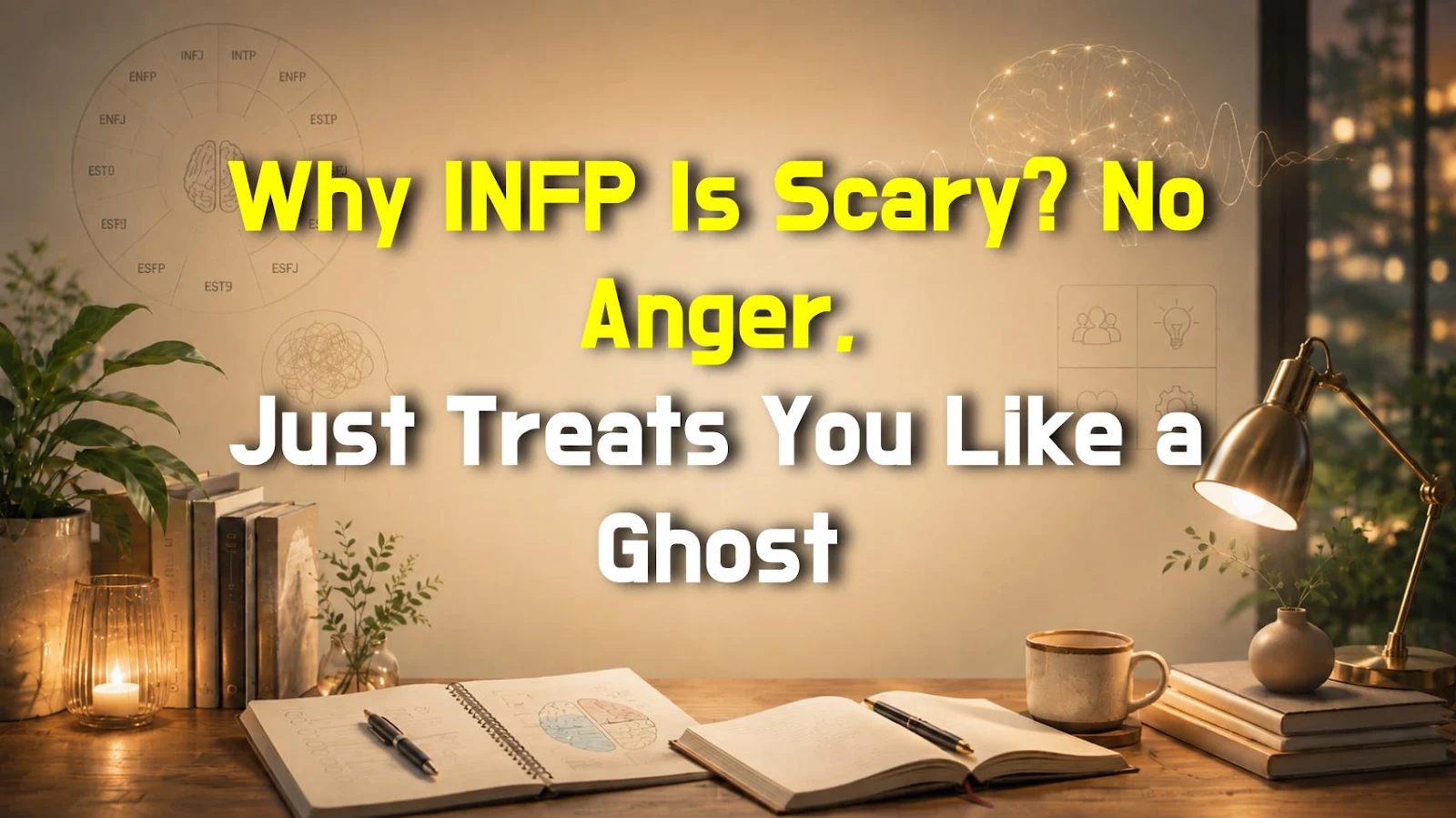Why INFP Is Scary? No Anger, Just Treats You Like a Ghost