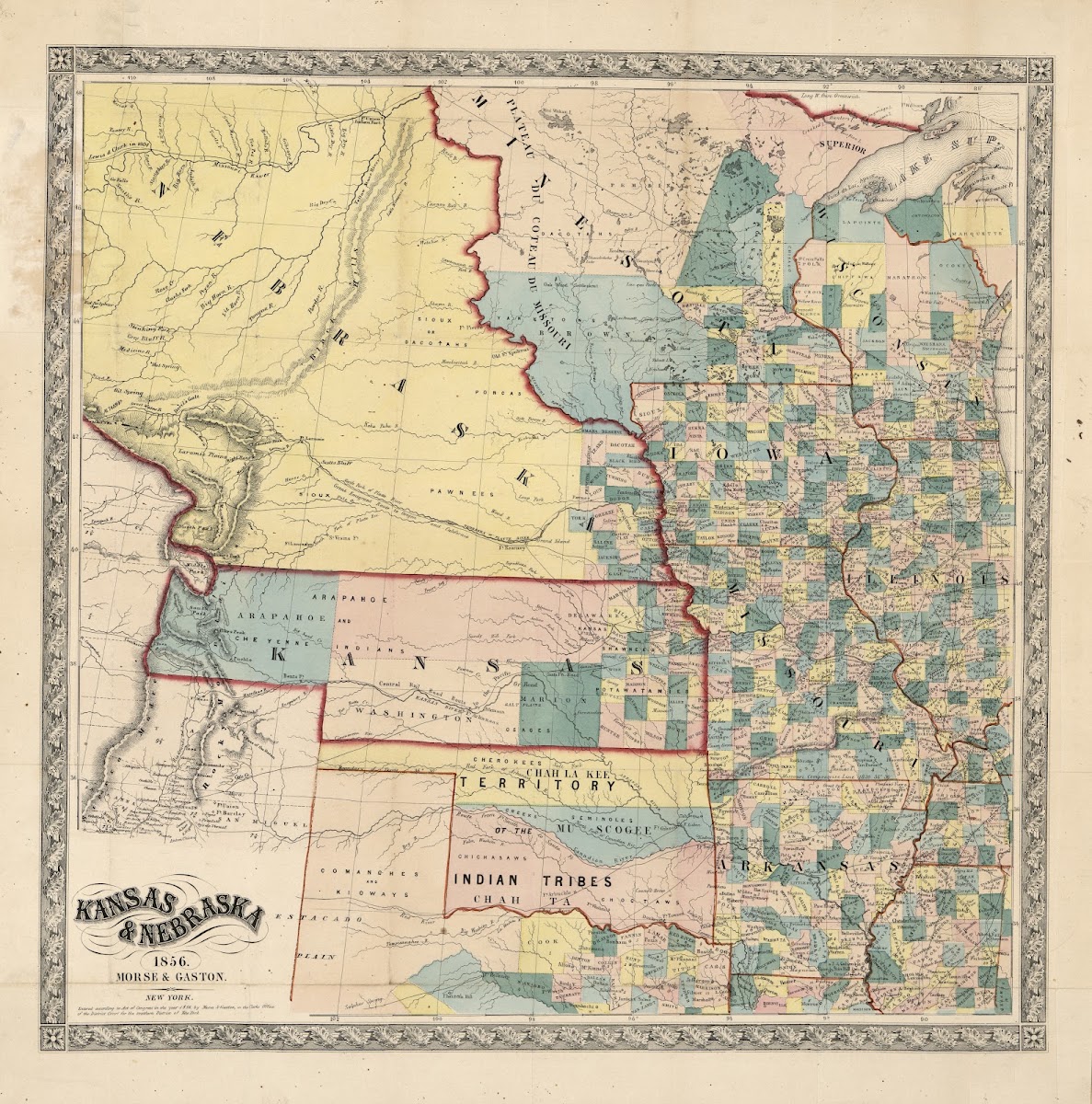 Kansas  Nebraska 1856