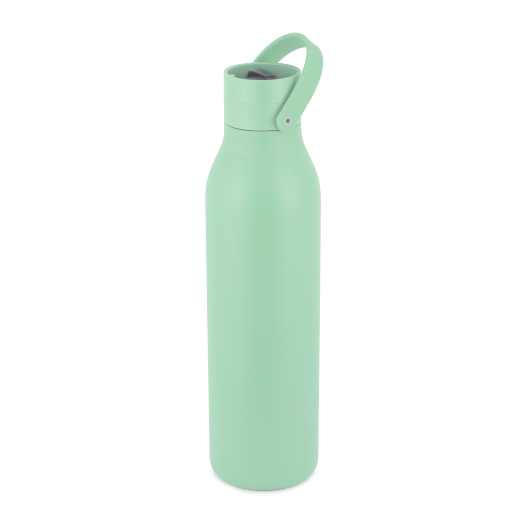 Recycled Stainless Steel Bottle 750ml Coated Seaglass Green