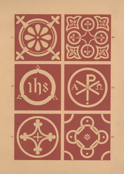 Examples of encaustic tiles Pl05 1844